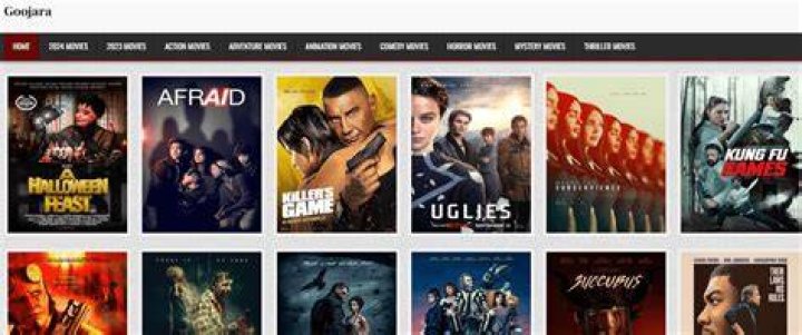 Website navigation for movie downloads